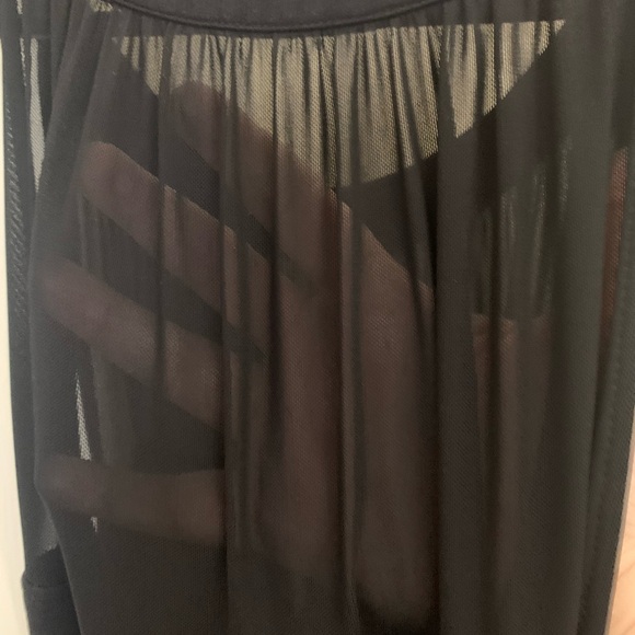 Torrid Peplum Sweetheart Mesh Sleeveless Top - Picture 4 of 5